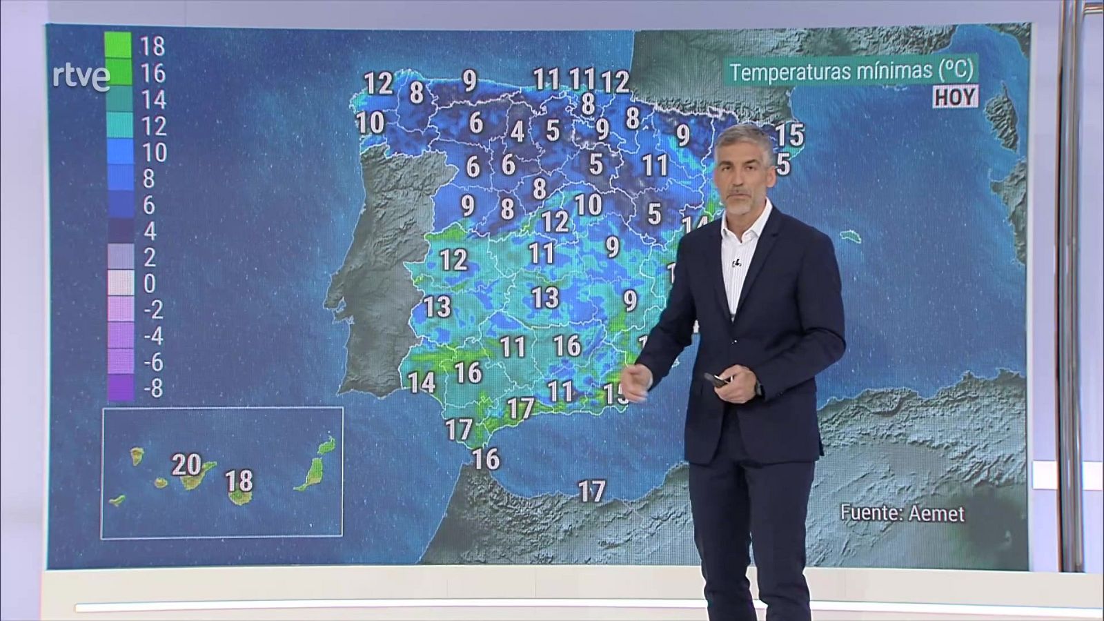 Intervalos de viento fuerte con rachas muy fuertes en litorales del oeste de Galicia, entorno del medio y bajo Ebro y Ampurdán - ver ahora