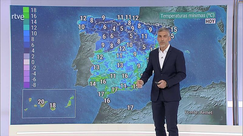Intervalos de viento fuerte con rachas muy fuertes en litorales del oeste de Galicia, entorno del medio y bajo Ebro y Ampurdán - ver ahora