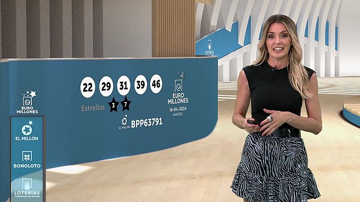 Loterías - Sorteo de la Bonoloto y Euromillones del 16/04/2024