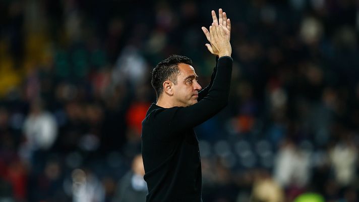 Fútbol - Xavi: "Desde que estoy aquí no estamos teniendo suerte con las decisiones arbitrales"