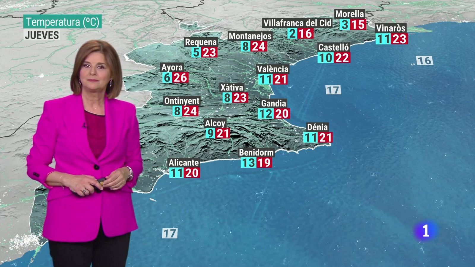 El tiempo en la Comunitat Valenciana - 17/04/2024 | Ver
