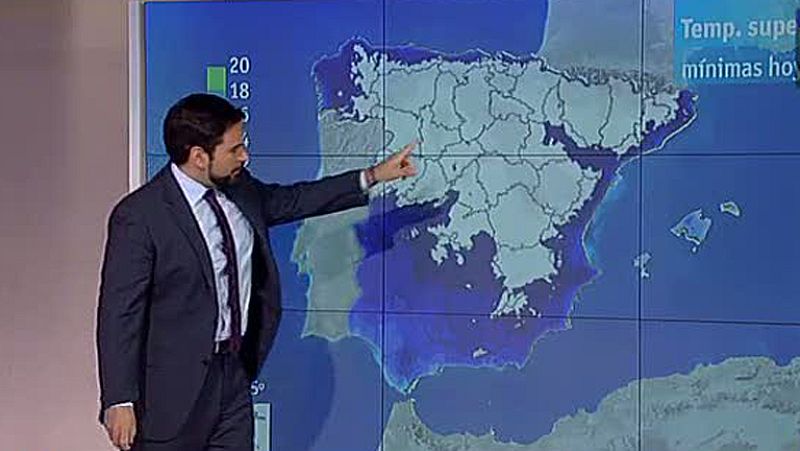 Cielos poco nubosos y temperaturas sin cambios - El tiempo | Ver
