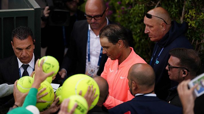 Tenis - Rafa Nadal: "He jugado con el freno de mano puesto"