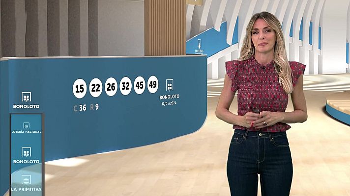 Loterías - Sorteo de la Bonoloto del 17/04/2024