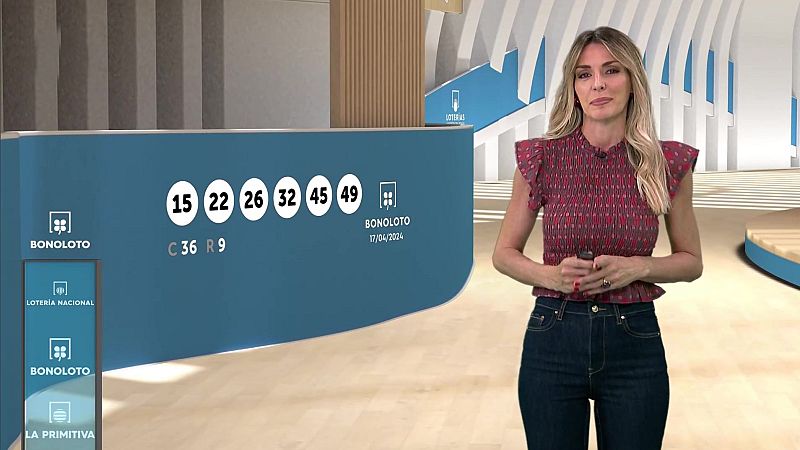 Sorteo de la Bonoloto del 17/04/2024 - ver ahora