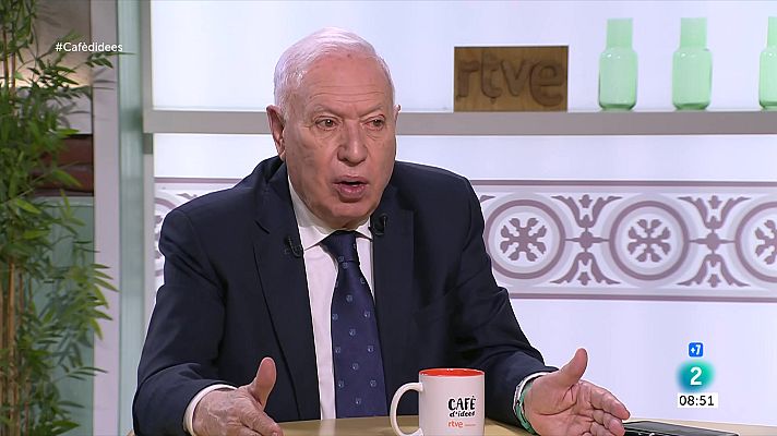 Cafè d'idees - García-Margallo preveu una modificació de l'Estatut