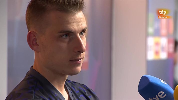 Estudio Estadio - Lunin: "Soy la persona más feliz del mundo"
