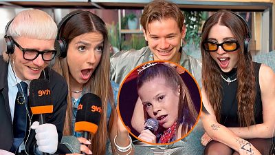 Los concursantes de Eurovisi�n 2024 reaccionan a "Antes Muerta Que Sencilla"