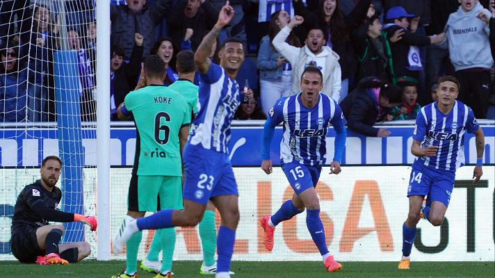 Resúmenes de LaLiga - Alavés - Atlético de Madrid: resumen partido, 32ª jornada | 1ª