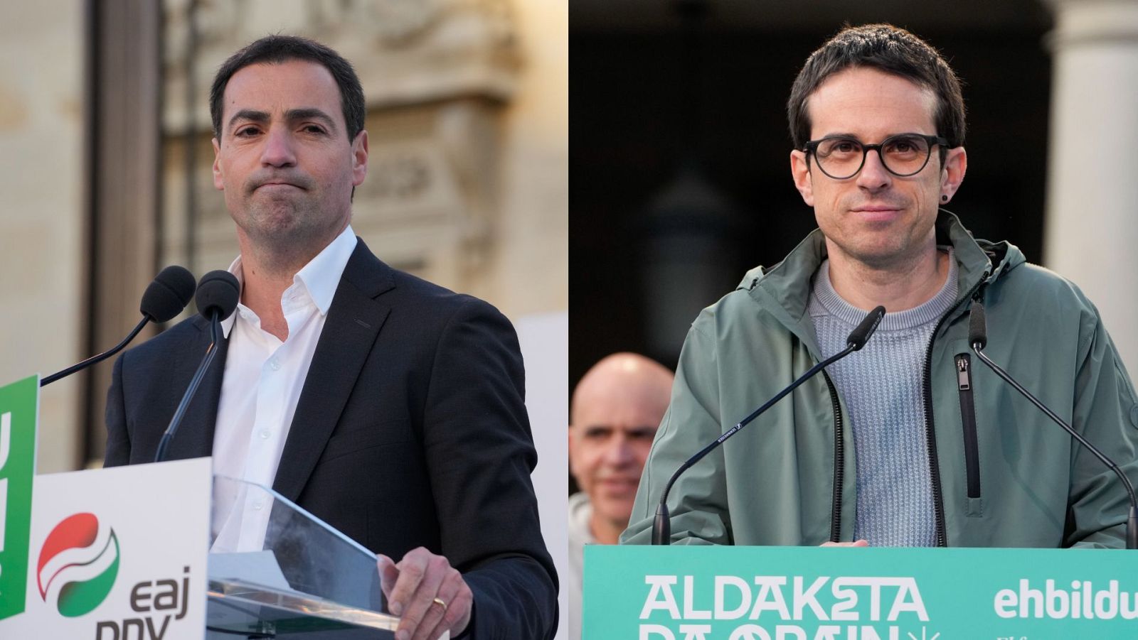 La campaña vasca llega a su fin con los pactos en el centro | Ver