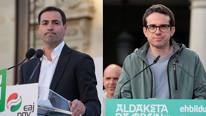 Telediario 1 - La campaña vasca llega a su fin con los pactos postelectorales en el centro