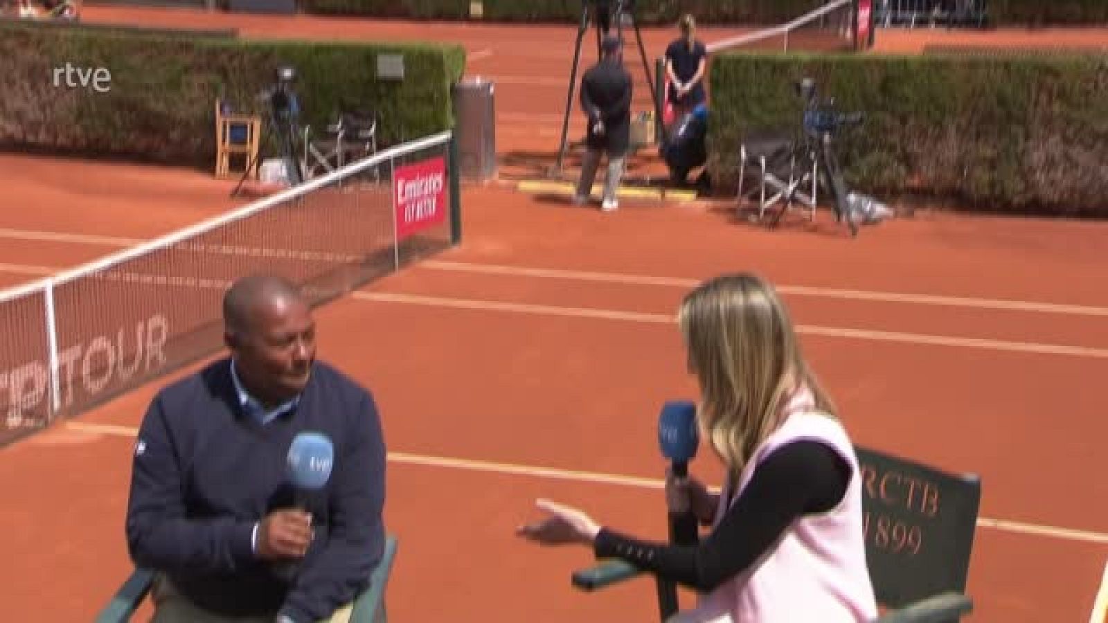 Entrevista de TVE a Carlos Bernardes en el Conde de Godó 2024 - Tenis | Ver