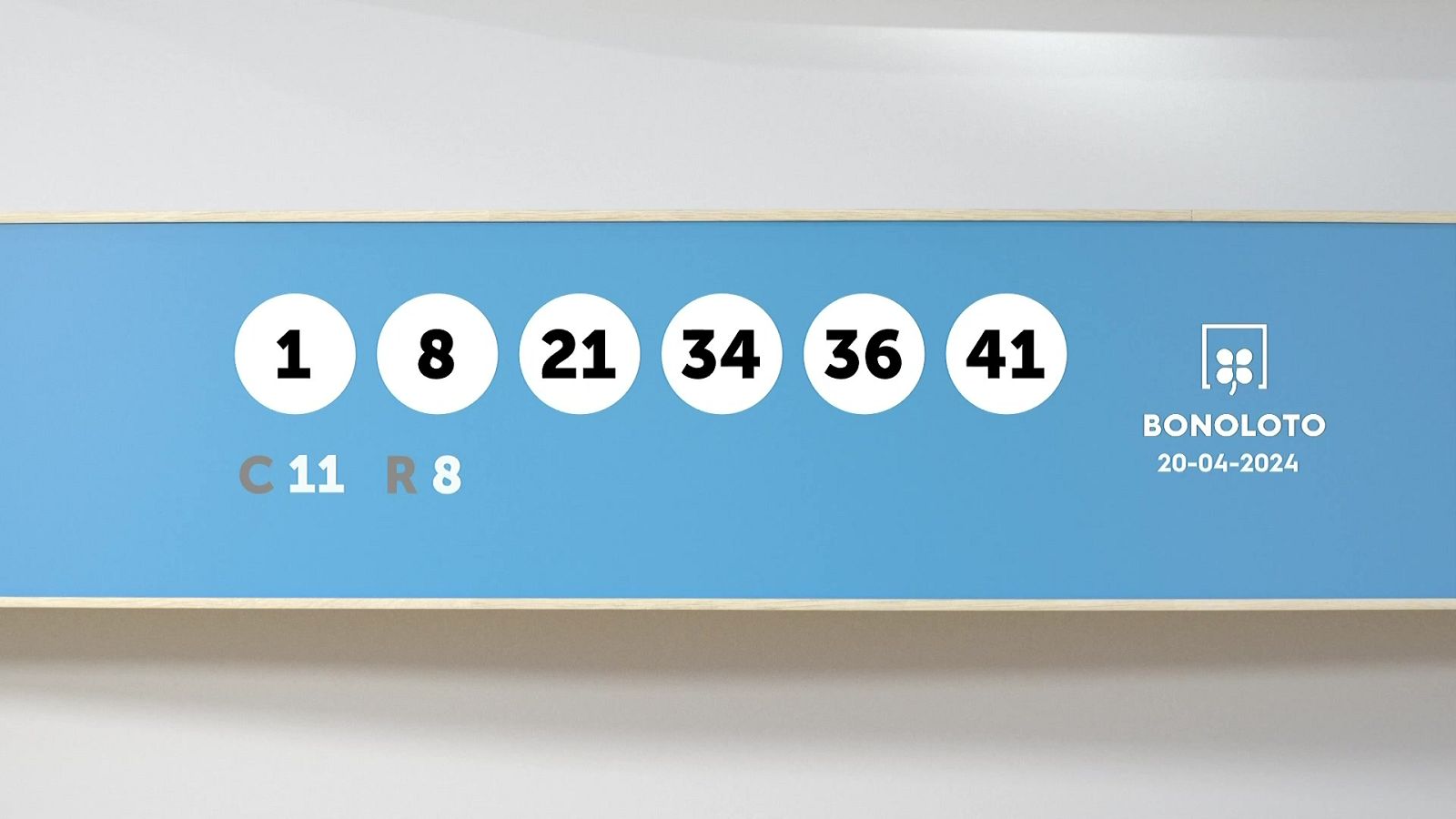 Sorteo de la Lotería Bonoloto del 20/04/2024 - Ver ahora