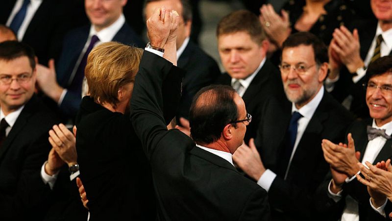 La Unión Europea recibe el premio Nobel de la Paz