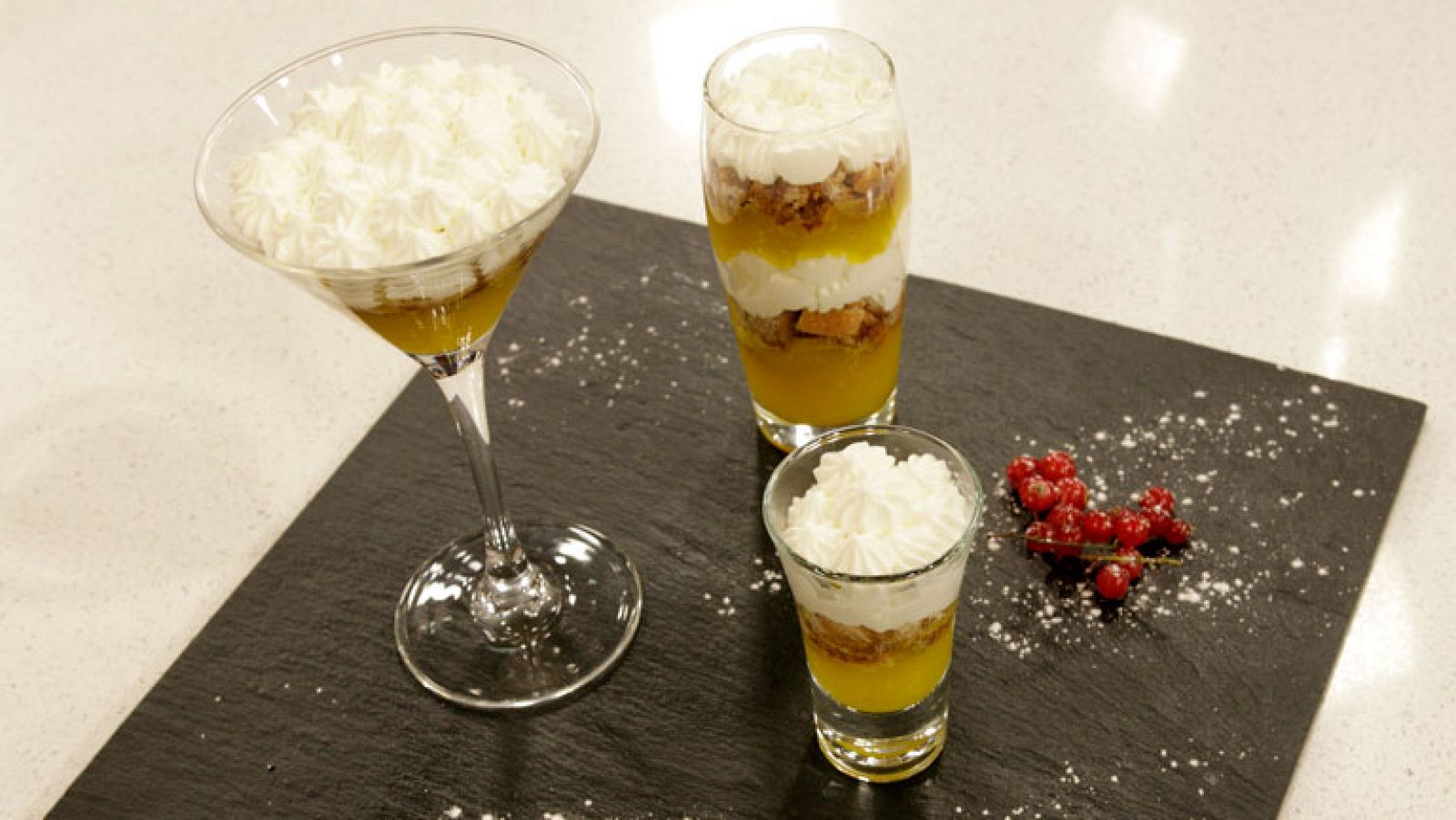 Saber cocinar - Truco - Tiramisu de mango