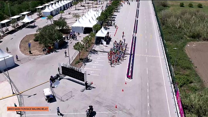 Atletismo - Campeonato del Mundo Marcha por equipos. Relevos mixtos