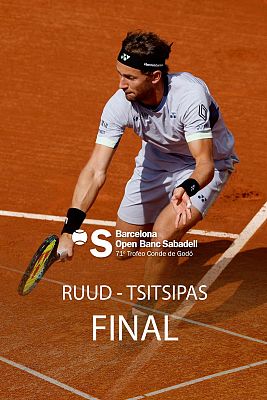 Tenis - ATP 500 Barcelona Trofeo Conde de Godó. Final: Tsitsipás - Ruud