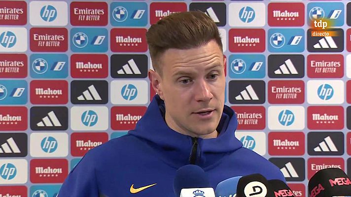 Estudio Estadio - Ter Stegen tras el clásico, califica de "vergüenza" que no haya tecnología de gol en la Liga