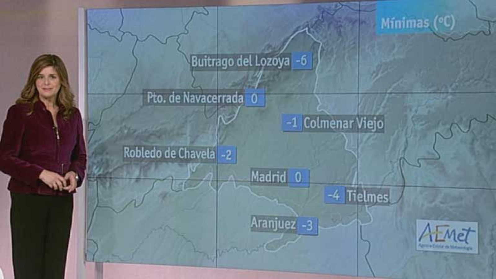 El tiempo en la Comunidad de Madrid - 10/12/12