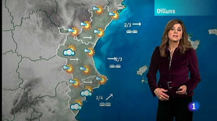 L'informatiu - Comunitat Valenciana - El tiempo en la Comunidad Valenciana - 10/12/12