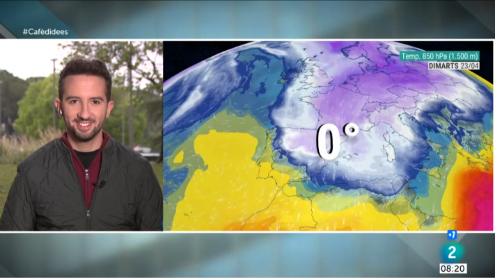 El temps - Dilluns amb fred i ruixats abans d'un Sant Jordi canviant i de màniga llarga