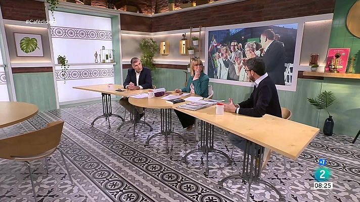 Cafè d'idees - Joan Ignasi Elena, Fernando Aramburu i tertúlia del Clàssic