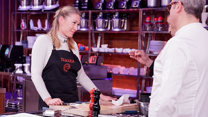 MasterChef - Tamara se enfrenta a Pepe Rodríguez