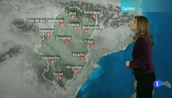 Noticias Aragón - El tiempo en Aragón - 10/12/12