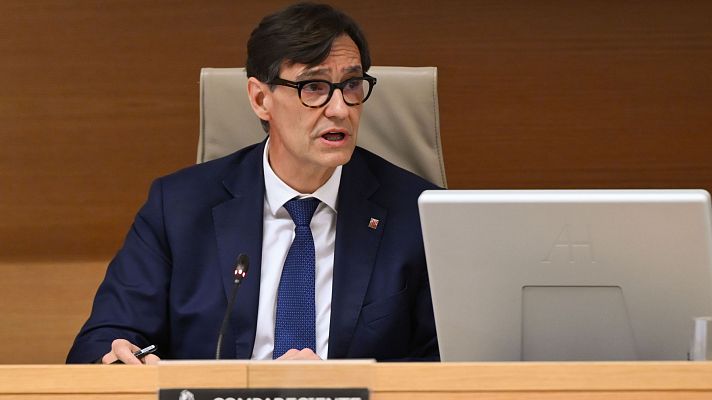 Telediario 2 - Illa asegura que solo habló una vez con Koldo y le remitió a los técnicos del Ministerio de Sanidad