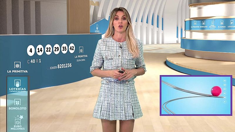 Sorteo de la Bonoloto y Primitiva del 22/04/2024 - ver ahora