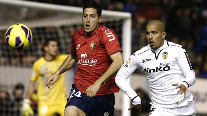 Telediario 1 - Osasuna - Valencia, primer partido de octavos de Copa