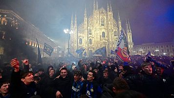 Un buen lunes para ser interista: el Inter es nuevo campe�n de Italia tras ganar al AC Milan en su derbi