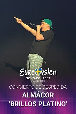 Eurovisión - Almácor canta 'Brillos platino'