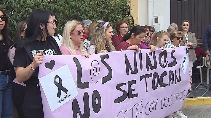 Telediario 1 - Sentencia pionera: una jueza prohíbe a un hombre acercarse a su hija para prevenir la violencia vicaria