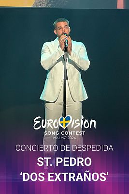 Eurovisión - St. Pedro canta 'Dos extraños'