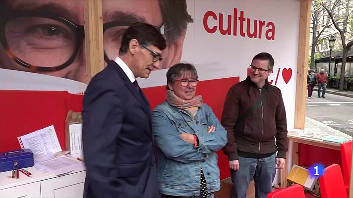 L'Informatiu - La llengua centra els missatges polítics per Sant Jordi
