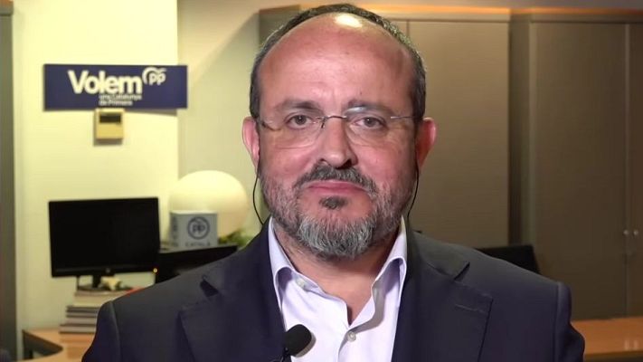 La noche en 24h - Alejandro Fernández, PP de Cataluña: "El proceso independentista no trae la independencia, trae la decadencia"