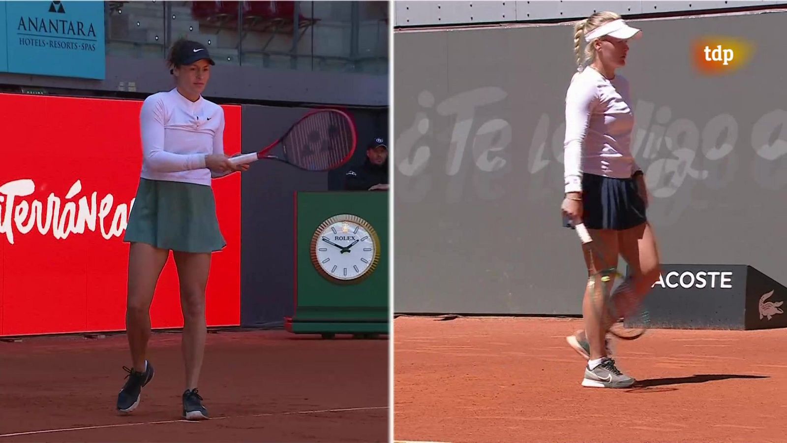 Tenis - WTA Mutua Madrid Open:  T. Maria – P. Stearns - ver ahora