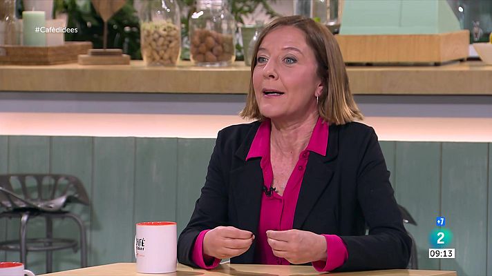 Cafè d'idees - Izaskun Arretxe: "No es llegiran els milions de llibres de Sant Jordi"