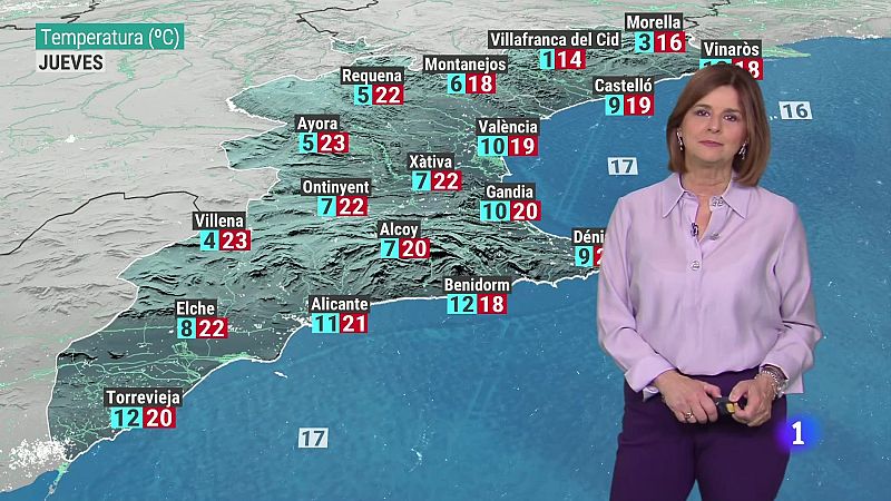 El tiempo en la Comunitat Valenciana 24/04/24 | Ver