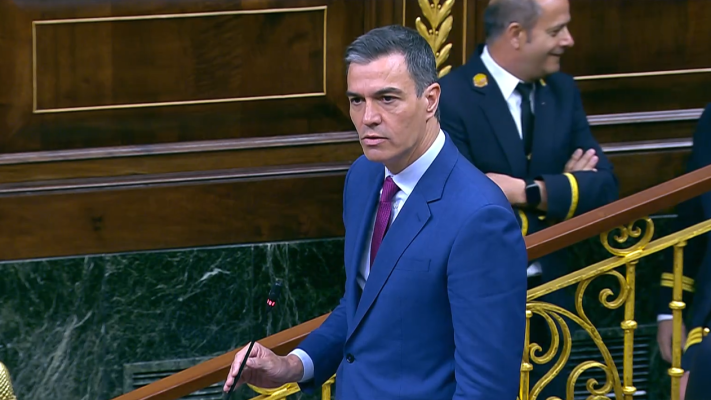Telediario 1 - Pedro Sánchez, tras la denuncia de Manos Limpias contra su esposa: "Sigo creyendo en la justicia"