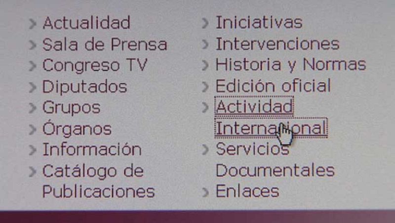 La Web del Congreso da un paso a la transparencia