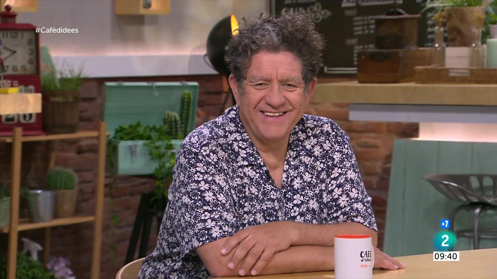 Pedro Casablanc presenta l'obra 'Don Ramón María del Valle-Inclán' - Cafè d'idees | Veure