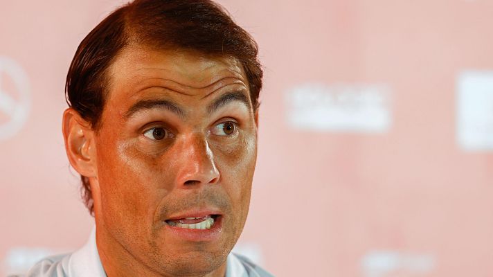 Rafa Nadal, en TVE: \"Si me rompo, se acabó todo\".