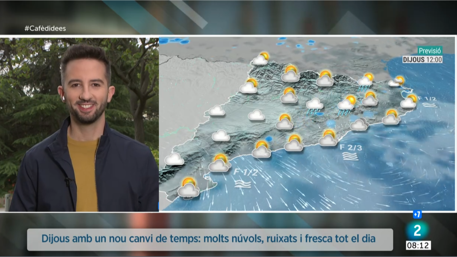 El Temps (25/04/2024) - Nova ratxa de ruixats i més fresca el que queda d'abril | Veure