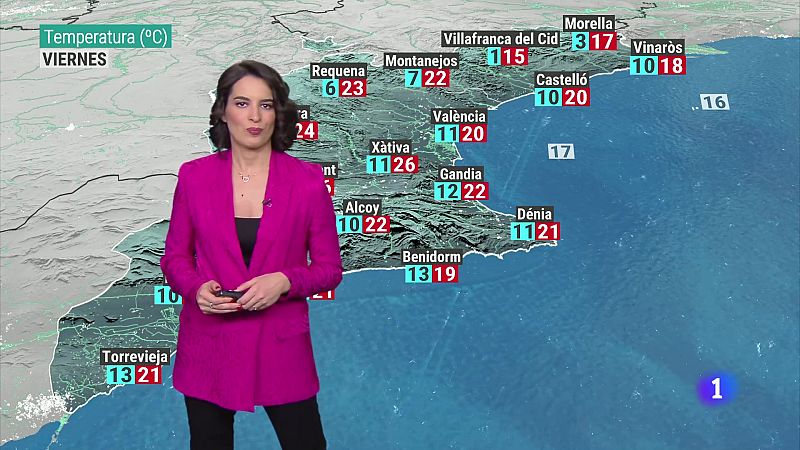 El tiempo en la Comunitat Valenciana 25/04/24 | Ver