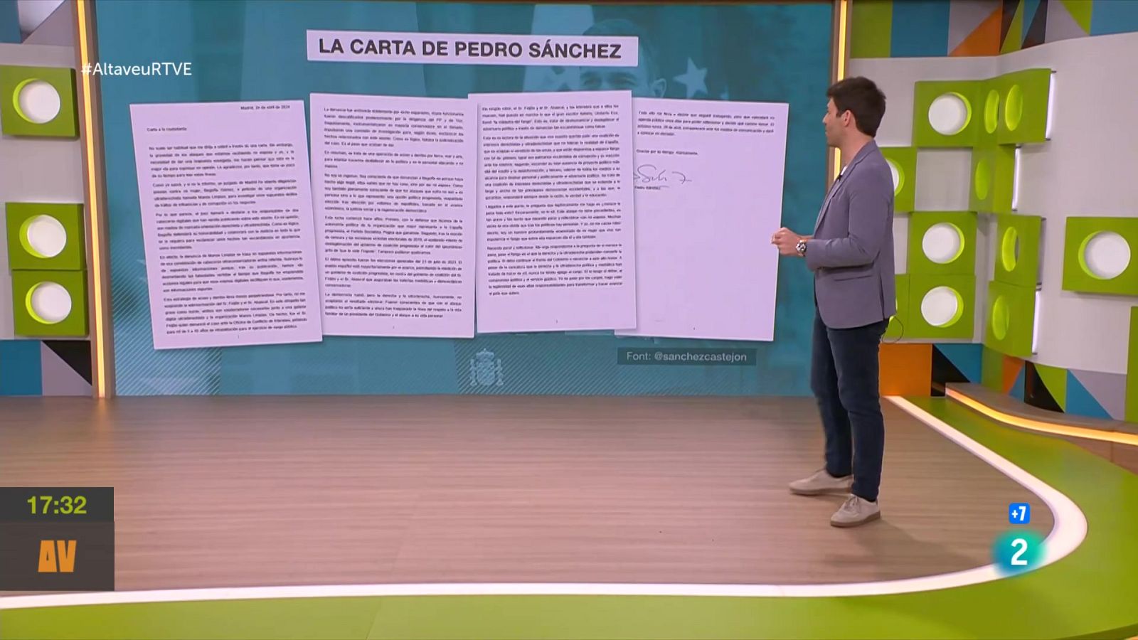 Dir prou per amor: analitzem la carta de Pedro Sánchez | L'altaveu - L'altaveu | Veure