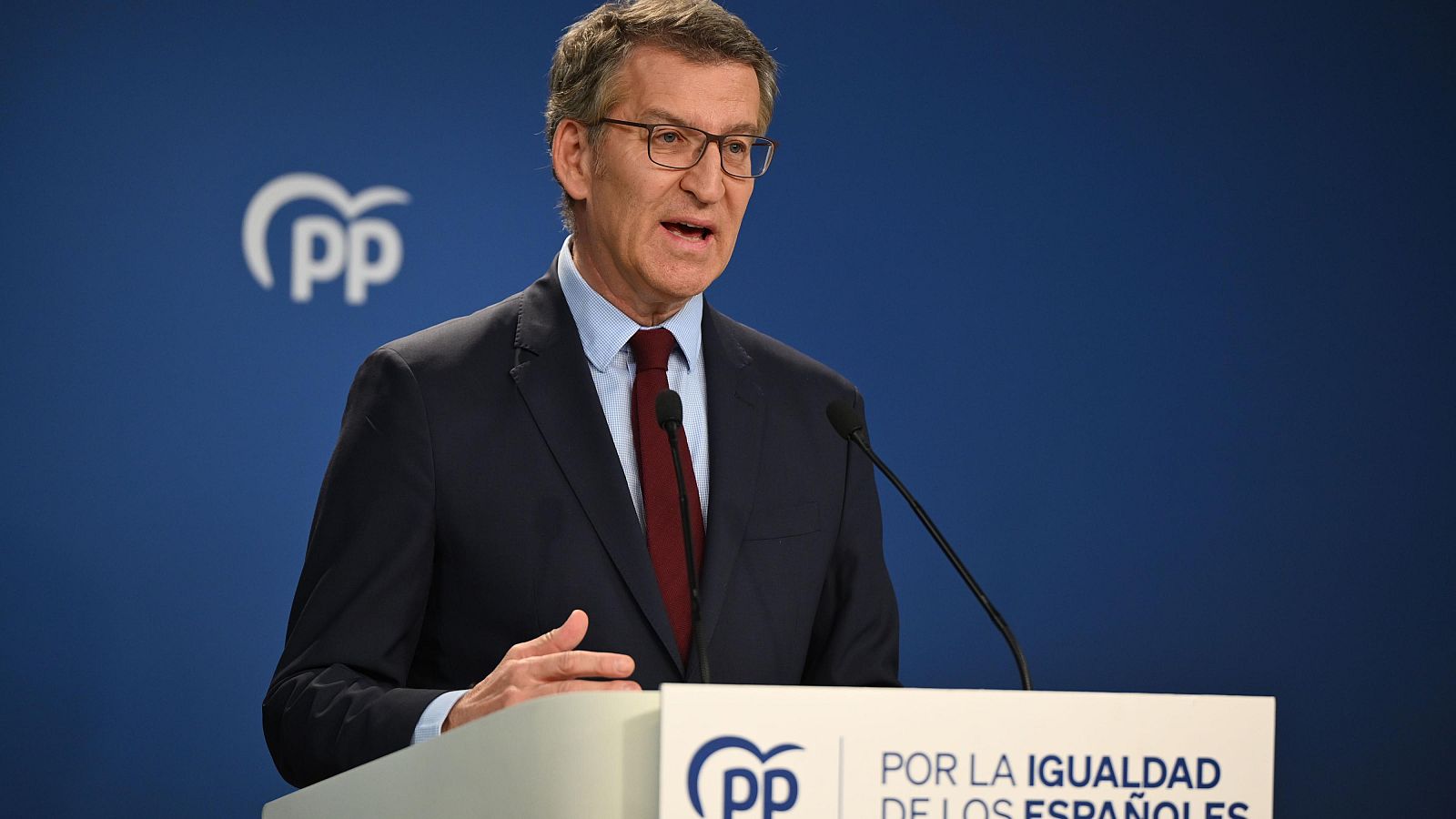 Núñez Feijóo cree que Sánchez no va a dimitir | Ver