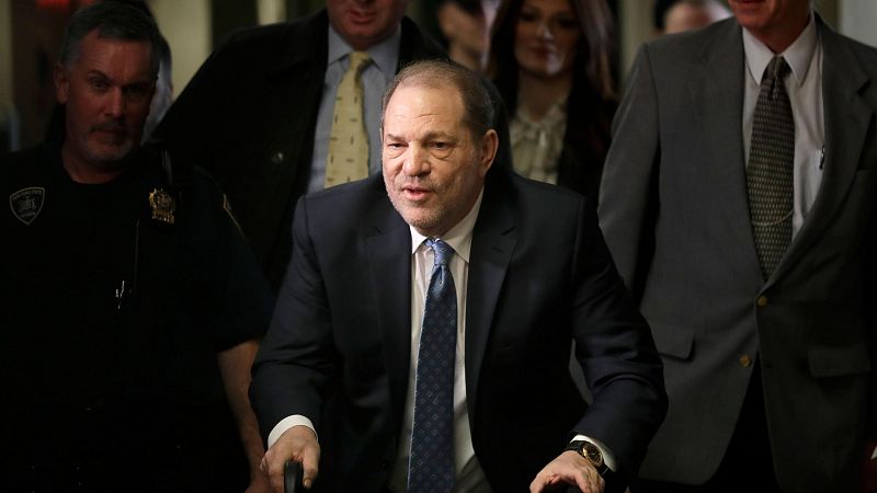Un tribunal de Nueva York anula una de las condenas por violaci�n a Harvey Weinstein