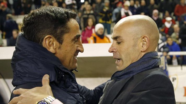 Telediario 1 - Jiménez y Jémez, hartos de jugar los lunes